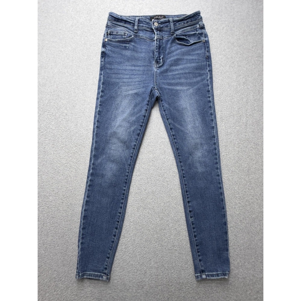 Judy Blue Skinny Jeans Womens 11/30 Blue Med Wash Mid Rise Stretch Denim